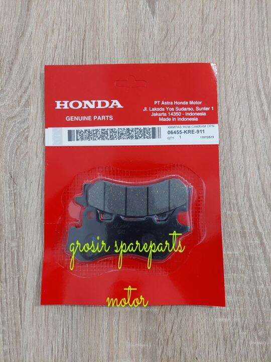 Dispad Kampas Rem Depan Honda Pcx New Lokal Cbs Non Abs Adv Kre