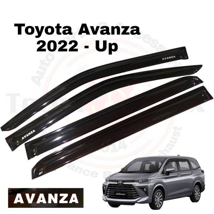 Toyota Avanza Visor Window Thailand Quality Rain Gutter