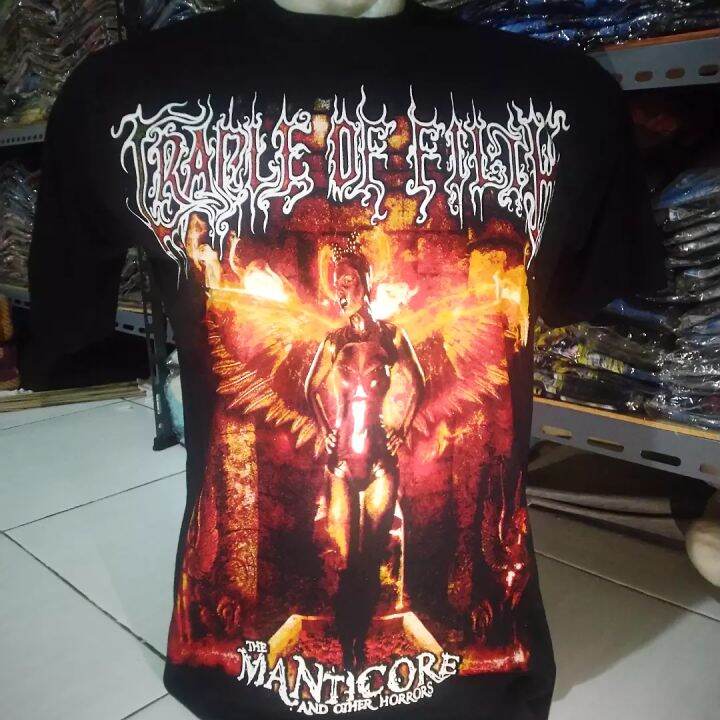 Tshirt CRADLE OF FILTH MANTICORE OTHER HORROR Lazada Indonesia