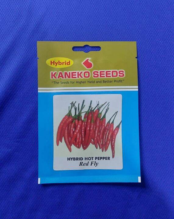 Red Fly Seeds Hybrid Hot Pepper By Kaneko Seeds Lazada Ph