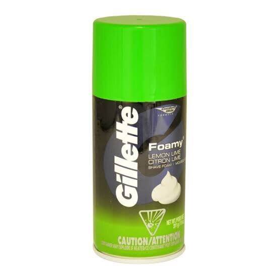 Gillette Foamy Shave Foam Lemon Lime 175g Lazada PH