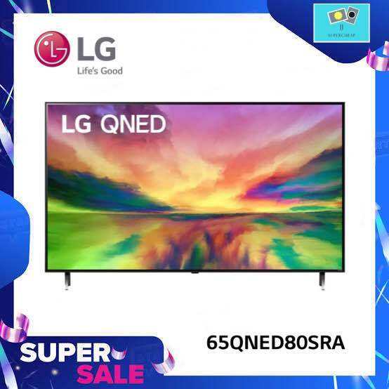 LG QNED 4K Smart TV 65 นว รน 65QNED80SRA Quantum Dot NanoCell l α7