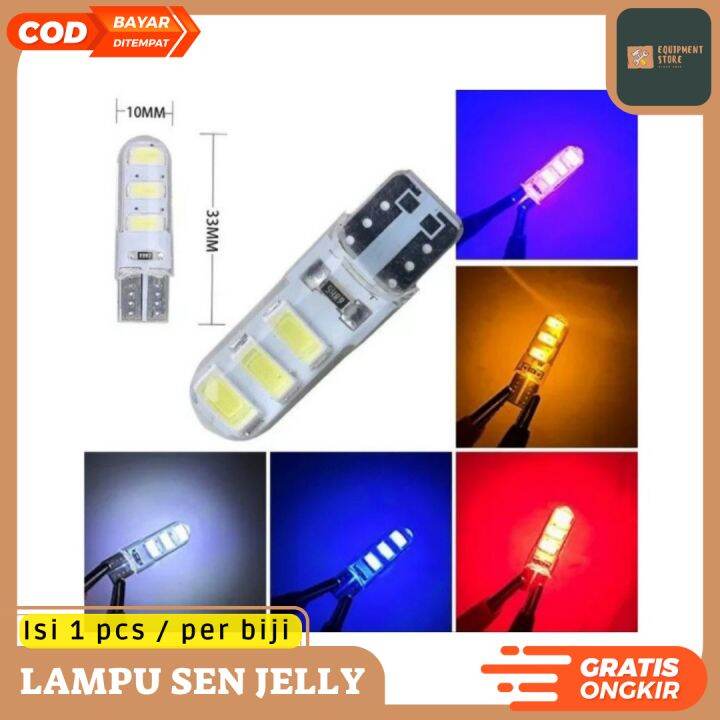 T Gel Jelly Lampu Led Senja Sein Mundur Motor Mobil Harga Per Biji