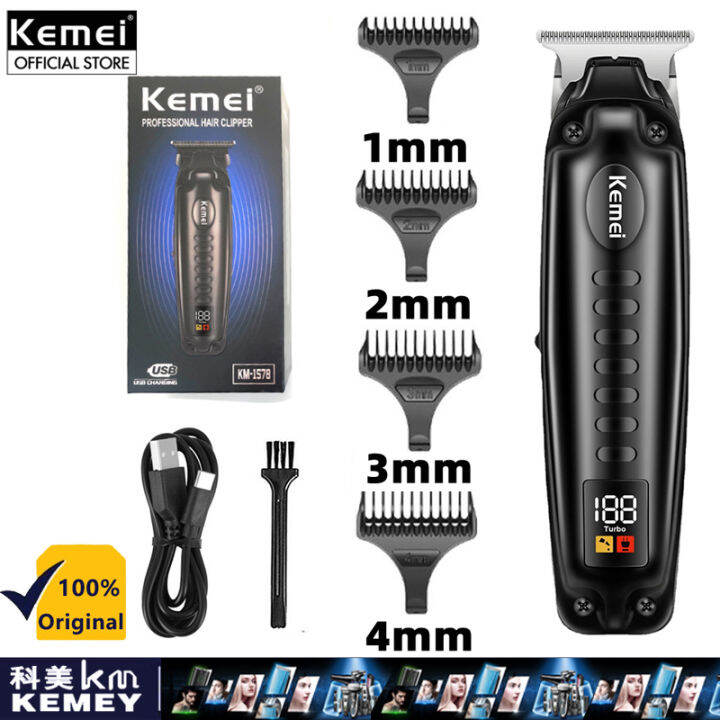 Kemei Km Men S Haircut Machine Usb Charging Hair Cutting Machine