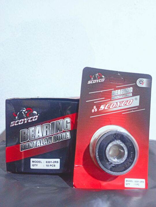 BEARING 6301 LAHER 6301 2RS MURAH BERKUALITAS ORIGINAL BEARING RODA