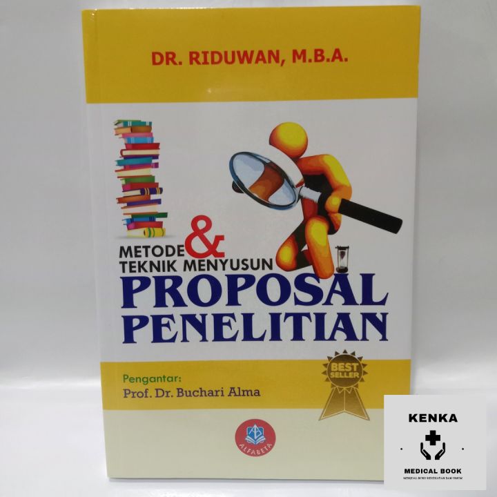 ORIGINAL BUKU METODE TEKNIK MENYUSUN PROPOSAL PENELITIAN RIDUWAN