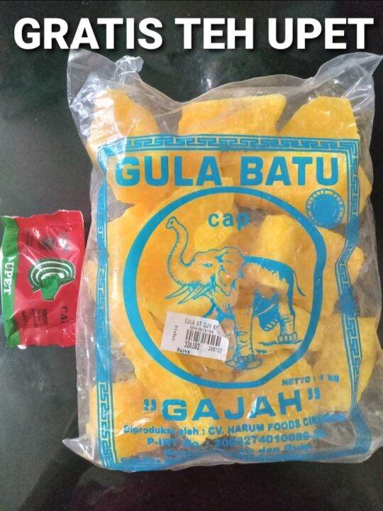 Gula Batu Cap Gajah 1kg Oleh Oleh Khas Cirebon Lazada Indonesia