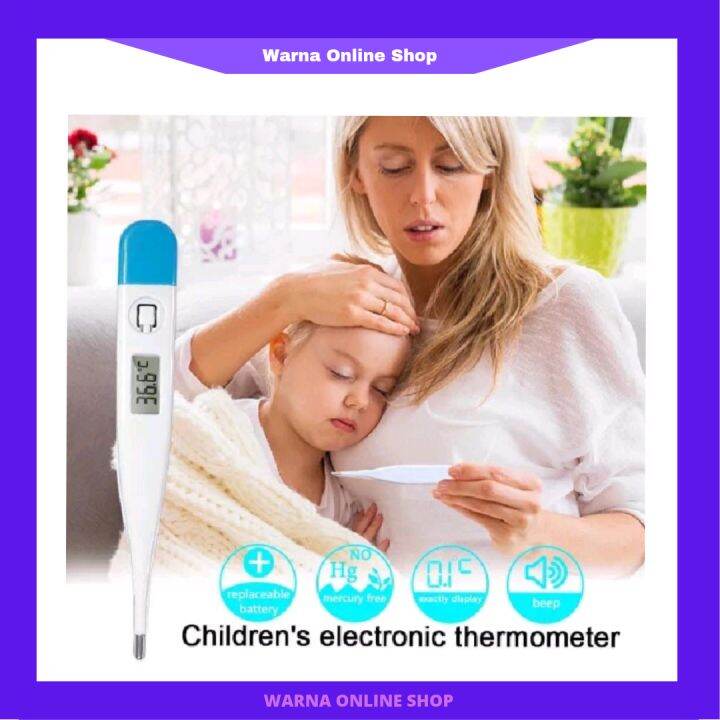 Thermometer Digital Alat Ukur Badan Cek Suhu Badan Untuk Dewasa