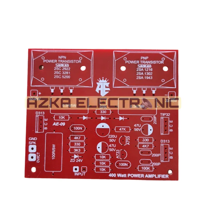 PCB Power Driver Sanken Mono Safari 400W AE 09 Lazada Indonesia