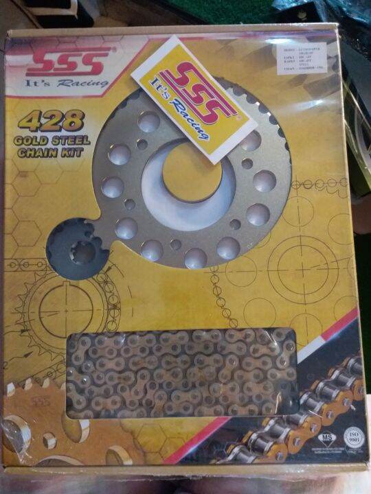 Sss Sprocket Set For Sniper Gold Lazada Ph