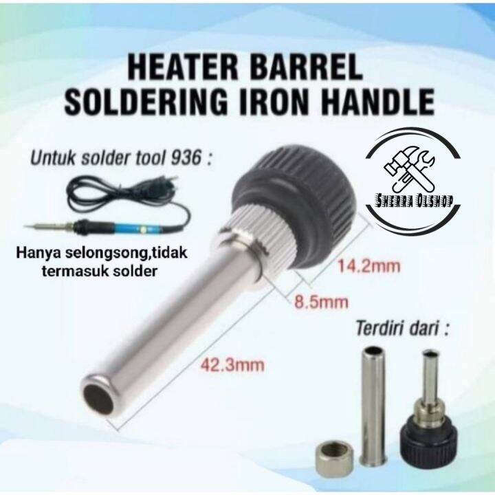 Kepala Solder Selongsong Solder Station Iron Heater Barrel Lazada