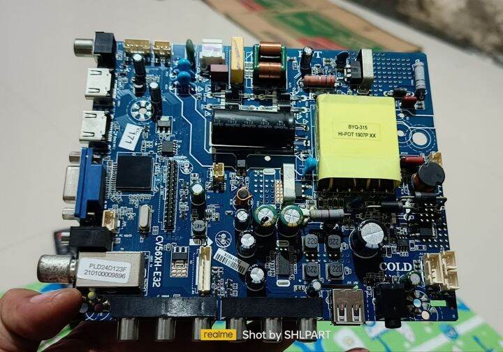 Mb Mainboard Mobo Mesin Tv Led Polytron Pld D D Pld D F