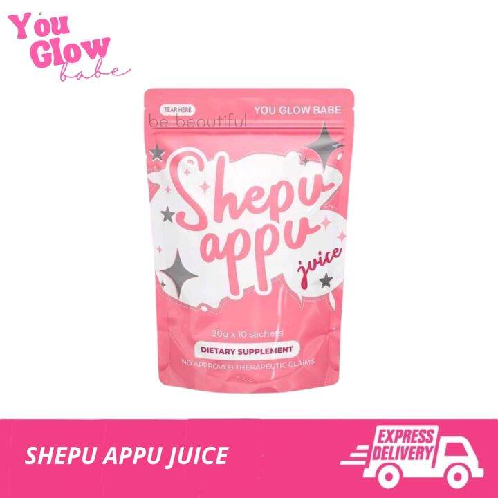 You Glow Babe Shepu Appu Juice Sachets Lazada Ph