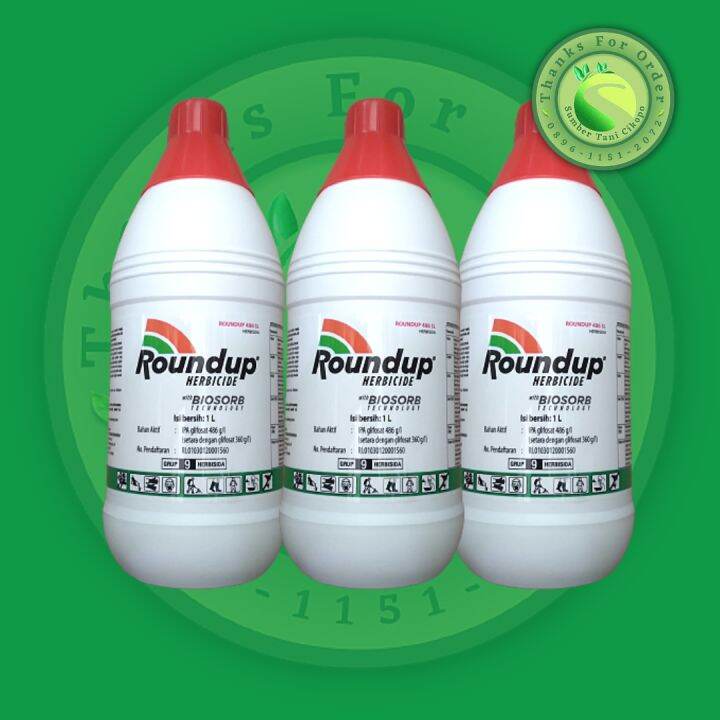 Racun Rumput Herbisida Roundup Sl Liter Lazada Indonesia