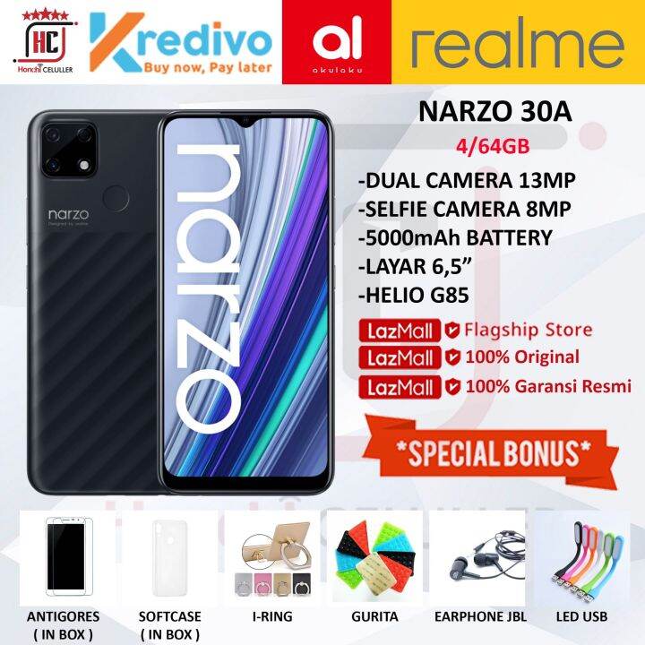 Narzo A Ram Gb Rom Gb Gb Garansi Resmi Realme Indonesia