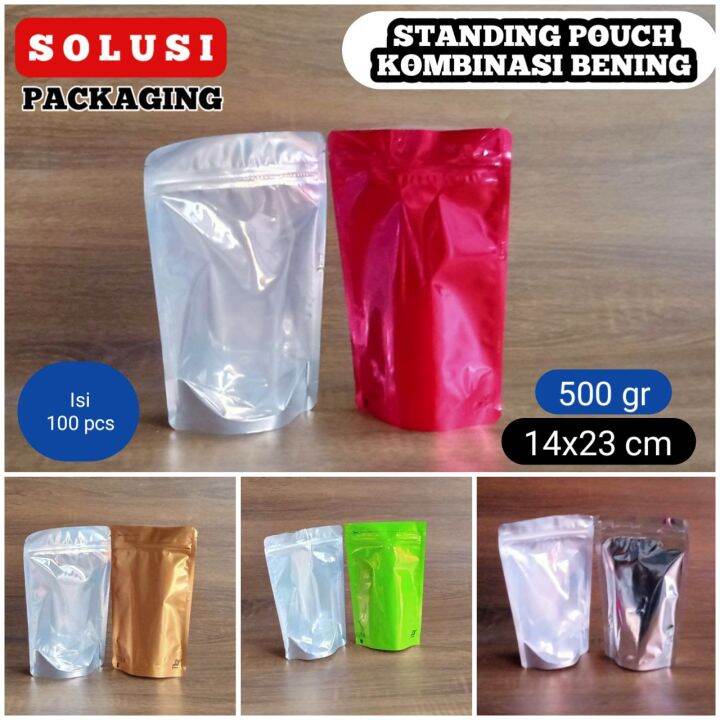 Isi Pcs Standing Pouch Kombinasi Gr Kpack Transmetz Kemasan Kopi