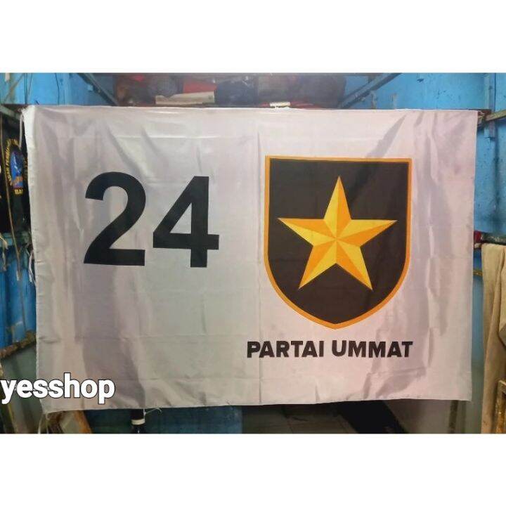 Bendera Partai Ummat Ukuran X Cm Isi Lembar Lazada Indonesia