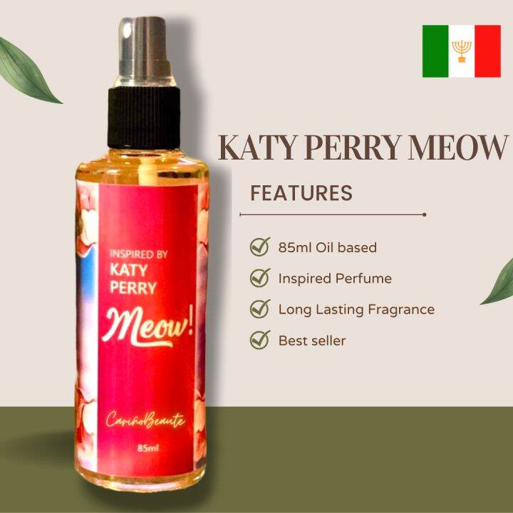 Katy Perry Meow Inspired Oil Based Perfume 85ml Lazada PH