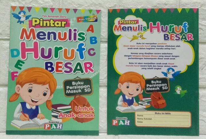 Buku Metode Pintar Menulis Huruf Besar Lazada Indonesia