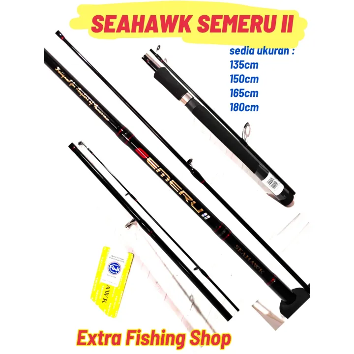 Joran Seahawk Semeru Ii Warna Black Series Lazada Indonesia