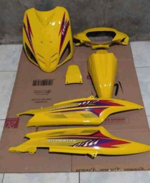 Full Bodi Halus Yamaha Mio Lama Mio Sporty Kuning Lazada Indonesia