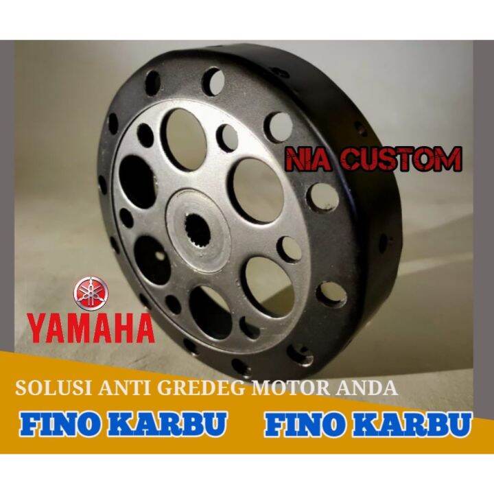 Mangkok Cvt Fino Karbu Original Custom Solusi Anti Gredeg Lazada