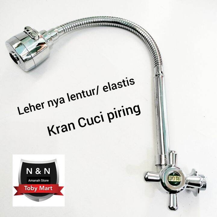 Kran Cuci Piring Anti Karat Kran Leher Angsa LEHER ELASTIS LENTUR