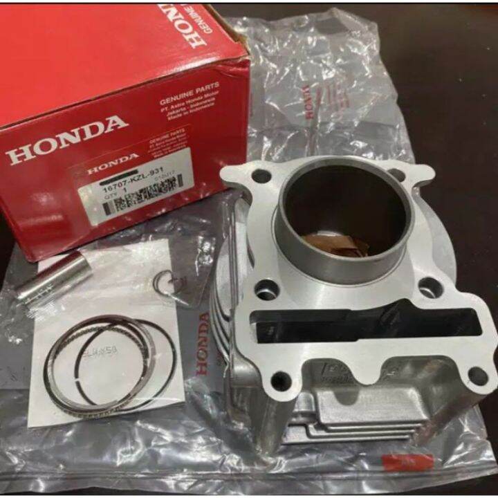 Silinder Blok Cylinder Block Mesin Piston Head Seher Klep Beat Fi