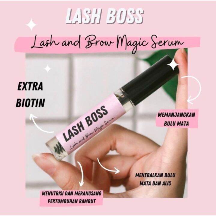 Ready Lash Boss Serum Lashboss Lash And Brow Rapunzel Bulu Mata Dan