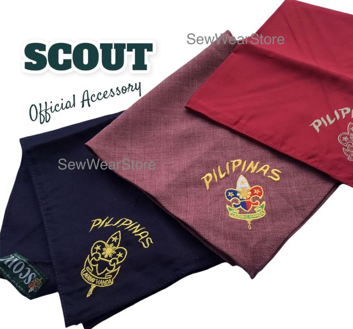 Official Scout Scarf Neckerchief Carabao Slide Adult Rover Senior