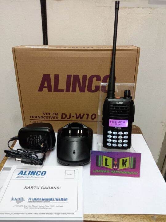 HT ALINCO DJ W10 A10 VHF Original Lazada Indonesia