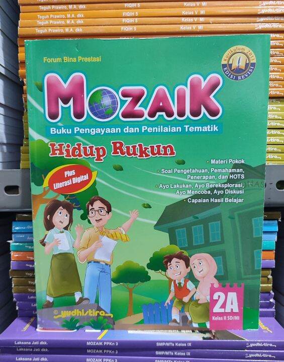 Buku Mozaik Tematik Jilid 2A Untuk SD MI Kelas II Yudhistira Lazada