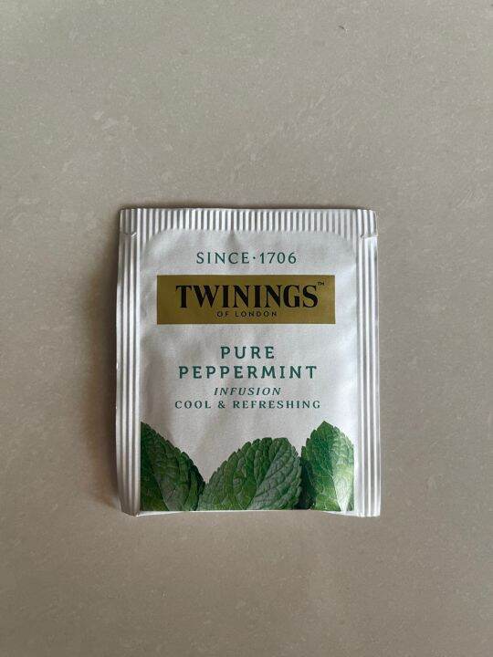 Twinings Pure Peppermint Tea Bag Lazada