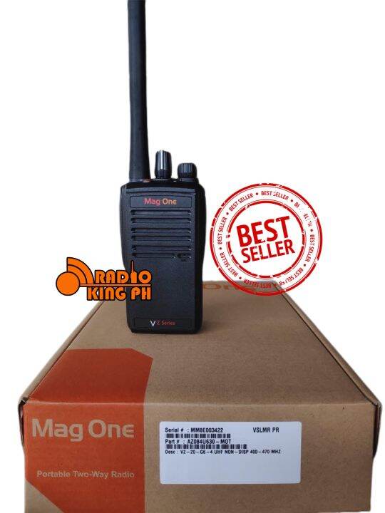 MOTOROLA MAG ONEVZ 20 UHF VHF SiNGLe Band LPORTABLE RADIO Lazada PH