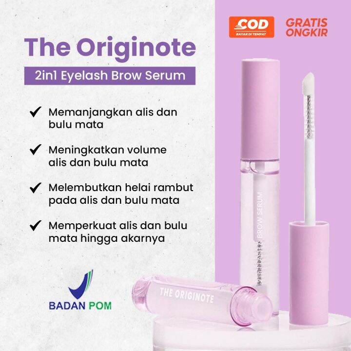 Original The Originote In Lash Brow Serum Panjang Lebat Bulu