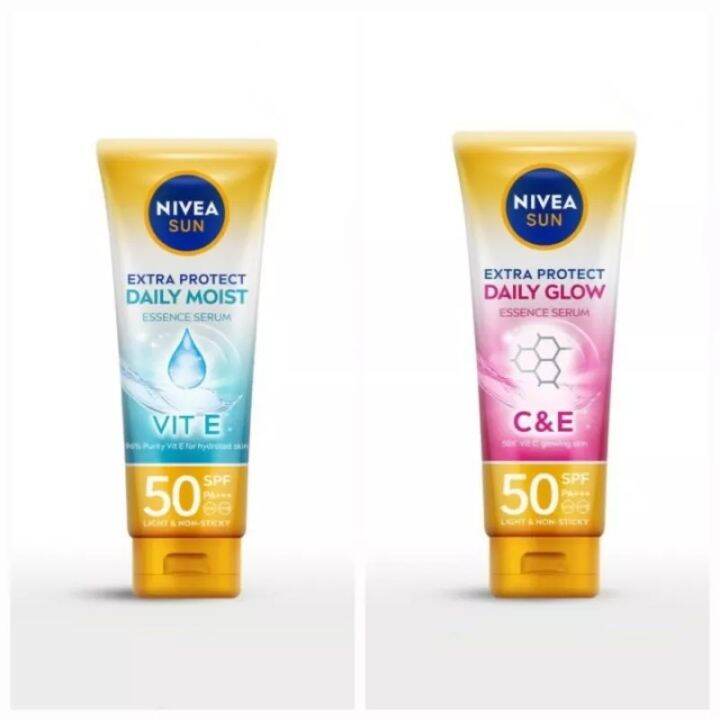 NIVEA SUN EXTRA PROTECT DAILY GLOW DAILY MOIST SPF50PA Lazada