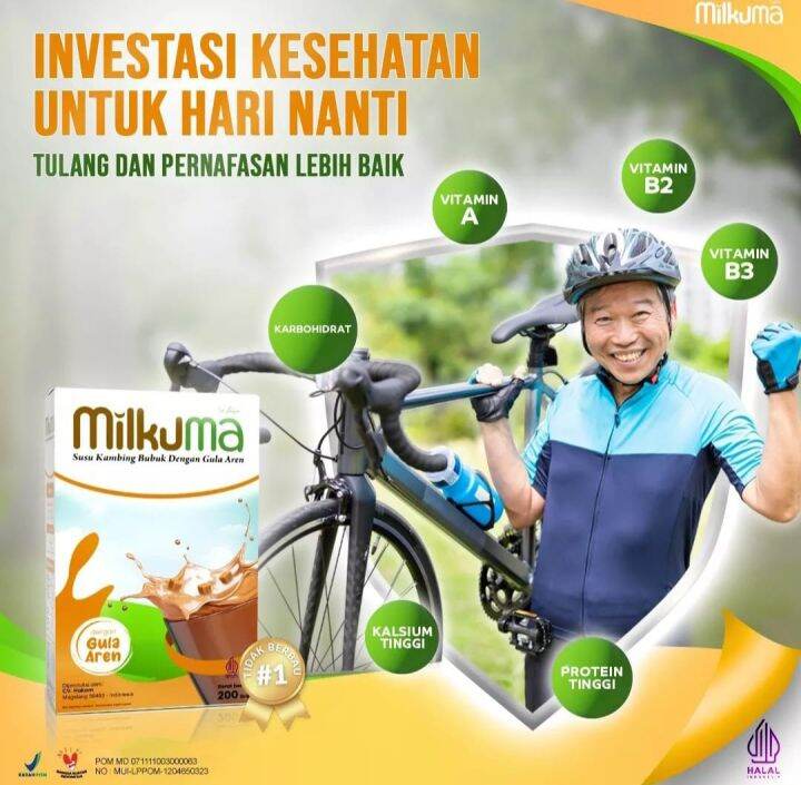 Susu Milkuma Gula Aren Asli Susu Kambing Etawa 200 Gram Lazada Indonesia