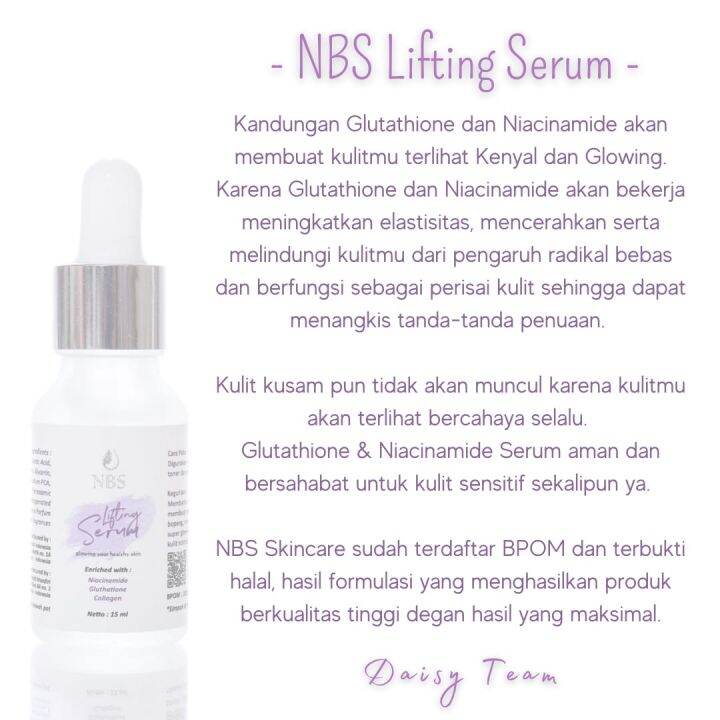 Lifting Serum Nbs Lazada