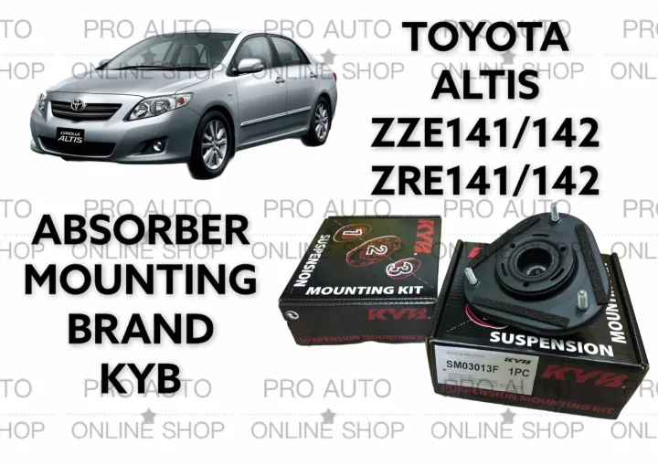 TOYOTA ALTIS ZZE141 ZZE142 ZRE142 ZRE143 ZRE172 ZRE173 ABSORBER