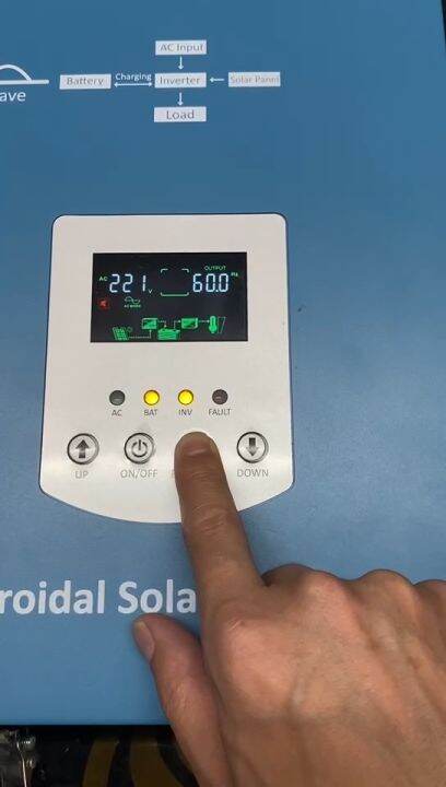 Zamdon Toroidal Hybrid Off Grid Solar Inverter V W With A Mppt