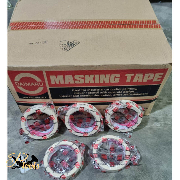 Masking Tape Lakban Kertas Daimaru Inch Lazada Indonesia