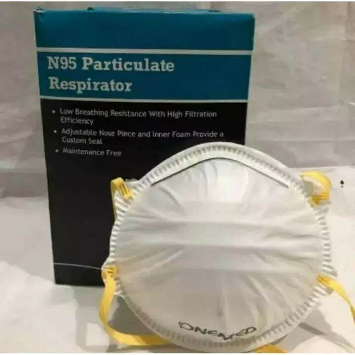 Box Masker N Onemed Particulate Respirator Isi Pcs Kotak