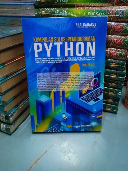 Original Buku Kumpulan Solusi Pemrograman Python Lazada Indonesia