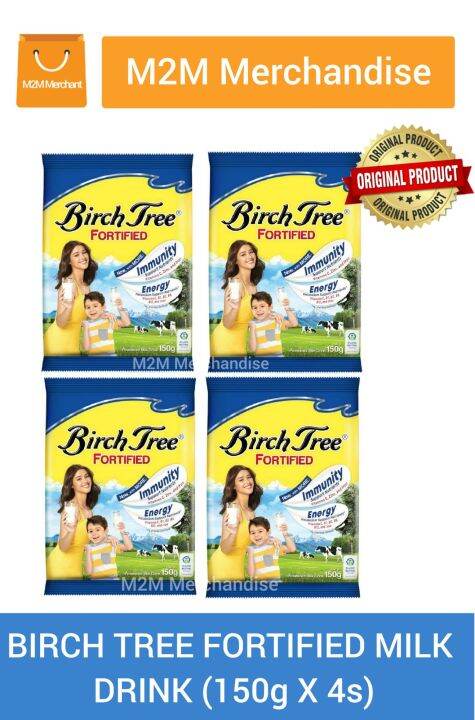 Birch Tree Fortified Powdered Milk Drink G X S Sachet Lazada Ph