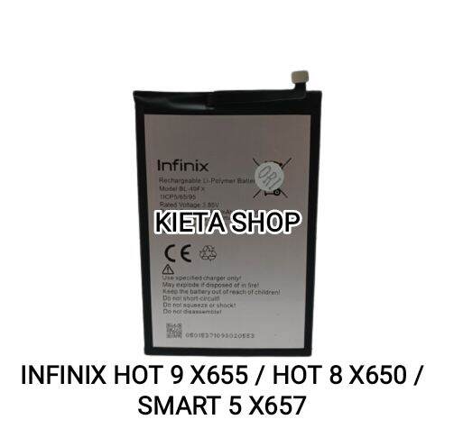 INFINIX HOT 9 X655 HOT 8 X650 SMART 5 X657 ORIGINAL BATRE BATERAI BL