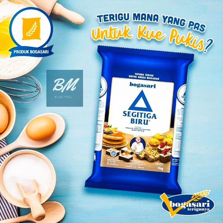 Segitiga Biru Kg Tepung Terigu Protein Sedang Serbaguna Lazada