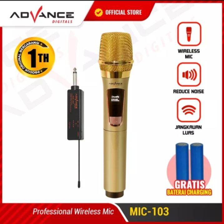 Paling Larissssss Mic Wireless Karaoke Advance