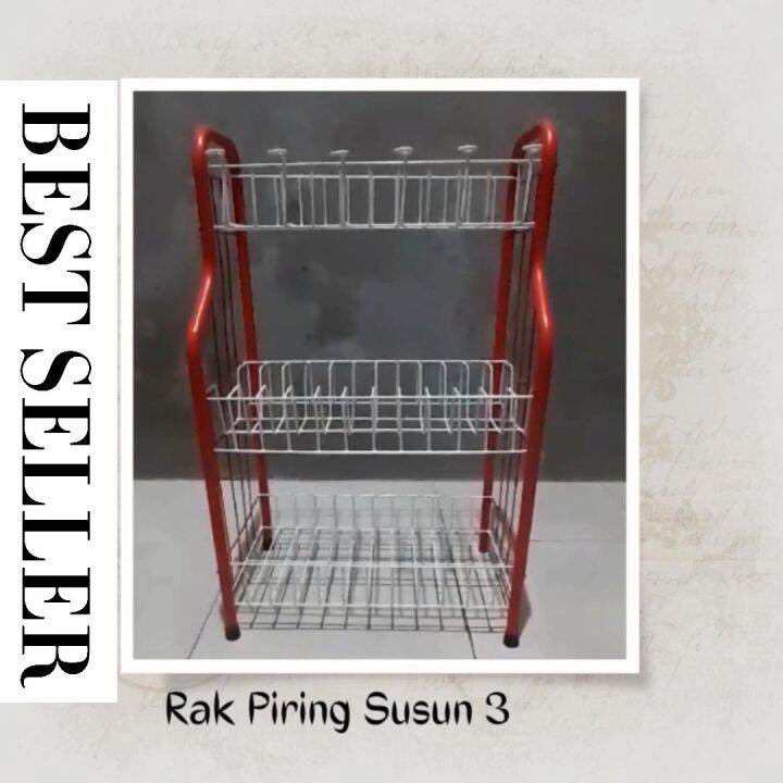 Rak Piring Wastafel Stainless Susun Murah Rak Wastafel Cucian