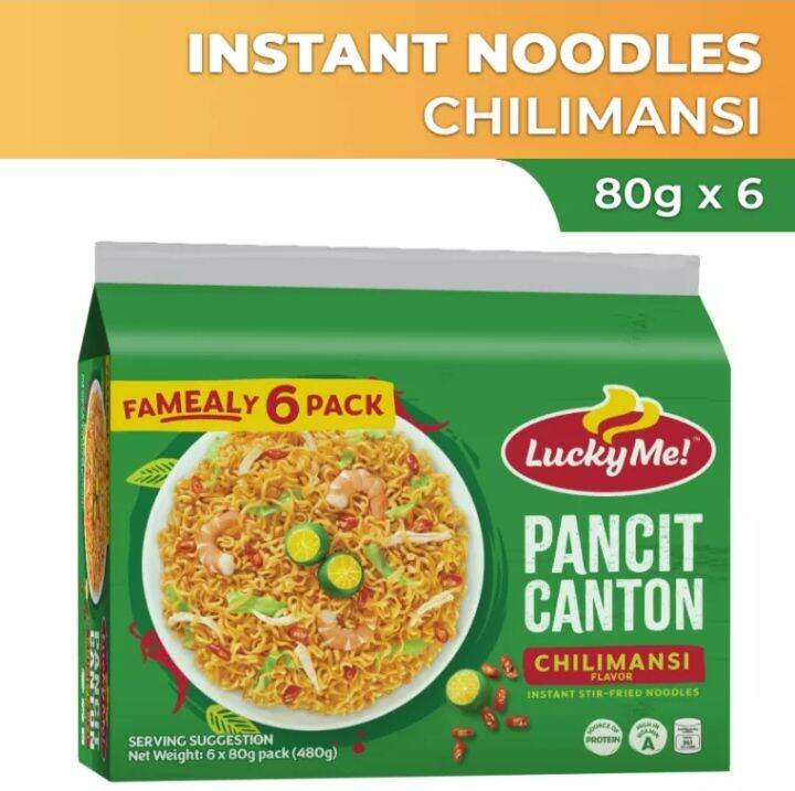 Lucky Me Pancit Canton Chilli Mansi Multipack G Dry Instant Noodles