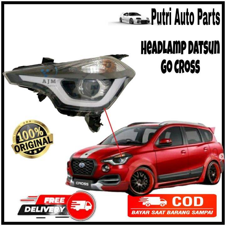 HeadLamp Lampu Depan Datsun Go Cross Original HeadLamp Datsun Go Cross